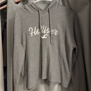 Hollister Charcoal Gray Women's Hoodie